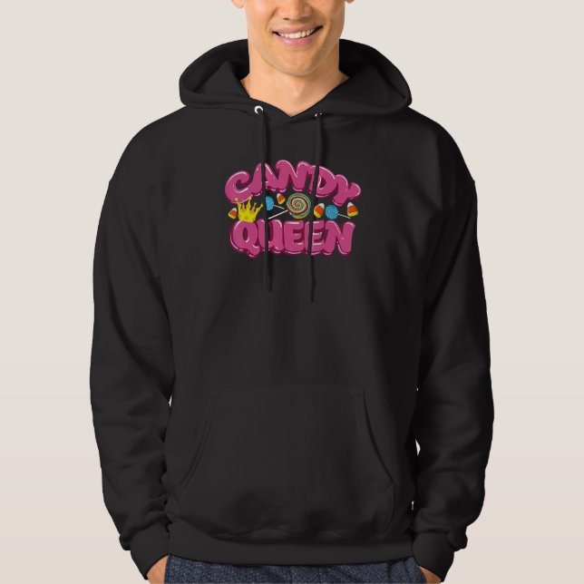 Candy Queen  For Lollipop  Sweet Tooth Hoodie (Vorderseite)