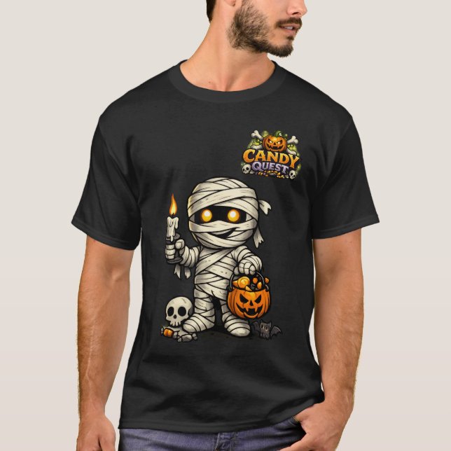 Candy Quest App 'Wraps'  T-Shirt (Vorderseite)