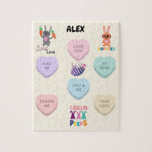 "CANDY & RABBITS" PUZZLE PERSONALISIERT