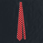 Candy Red und Candy Pink Checkerboard Krawatte<br><div class="desc">Candy Red und Candy Pink Checkerboard</div>