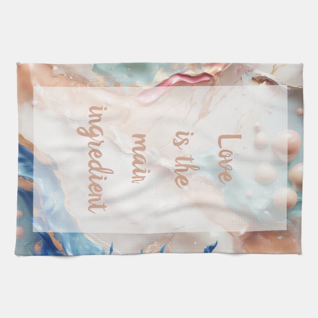 Candy Scoop - White Geschirrtuch (Horizontal)