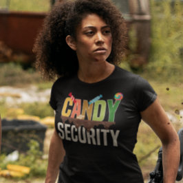 Candy Security Funny Halloween Candy Lover T-Shirt