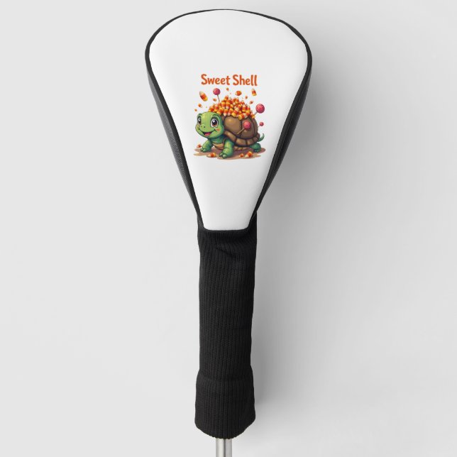 Candy Shell Turtle Golf Headcover (Vorderseite)