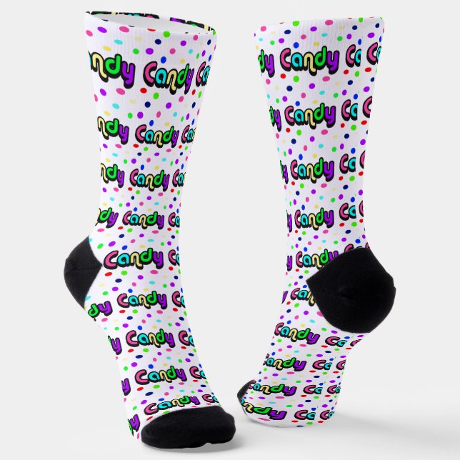 Candy Socken (Gewinkelt)