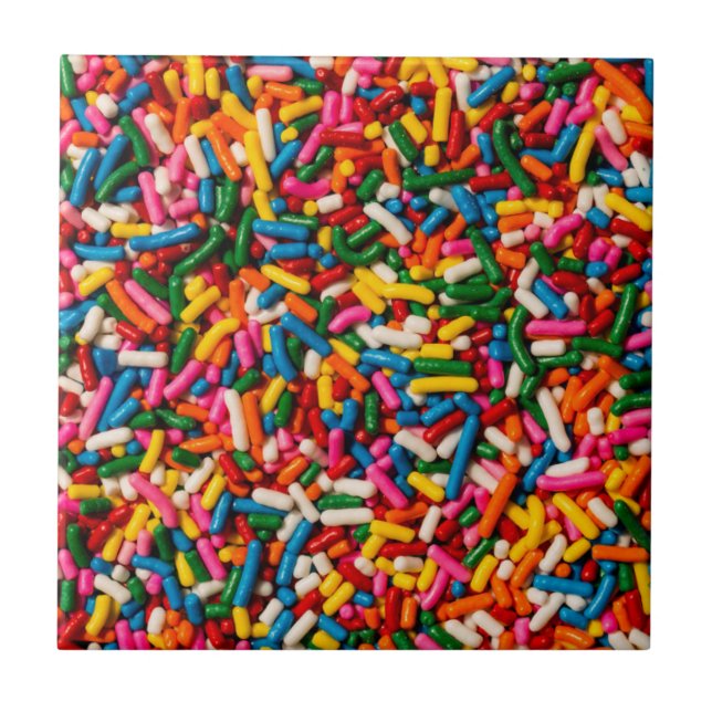 Candy Sprinkles Fliese (Vorderseite)