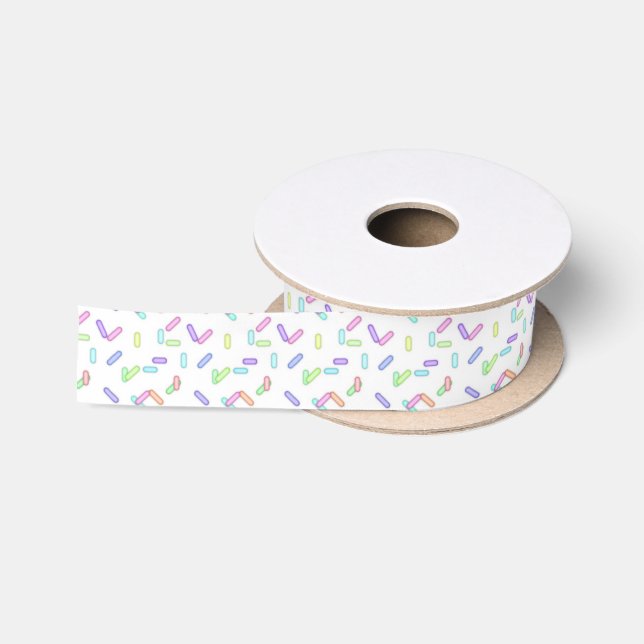 Candy Sprinkles süßes Geschenk Ribbon Satinband (Spule)