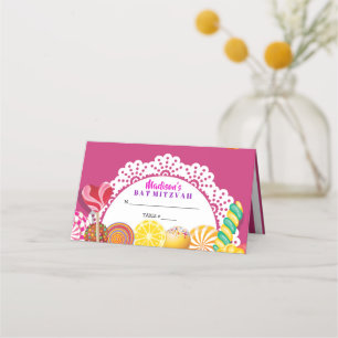 CANDY STORE Bat Mitzvah Seating Escort Platzkarte