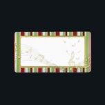 Candy Stripes Christmas Blank Address Labels Adressaufkleber<br><div class="desc">Festliche grüne und rote Süßigkeiten Streifen Weihnachtsfeiertag Blankoetiketten. Ideal,  um mit all Ihren Urlaubskarten oder Weihnachten (Weihnachten) Party Einladung-Mailings zu verwenden. In der Tat haben wir passende Umschläge,  sowie Grußkarten und Einladungen. Siehe unten. Sie können sich individuell auf der Zuhause personalisieren,  indem Sie diese über Ihren Zuhause-Drucker ausführen.</div>