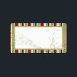 Candy Stripes Christmas Blank Address Labels Adressaufkleber<br><div class="desc">Festliche grüne und rote Süßigkeiten Streifen Weihnachtsfeiertag Blankoetiketten. Ideal,  um mit all Ihren Urlaubskarten oder Weihnachten (Weihnachten) Party Einladung-Mailings zu verwenden. In der Tat haben wir passende Umschläge,  sowie Grußkarten und Einladungen. Siehe unten. Sie können sich individuell auf der Zuhause personalisieren,  indem Sie diese über Ihren Zuhause-Drucker ausführen.</div>