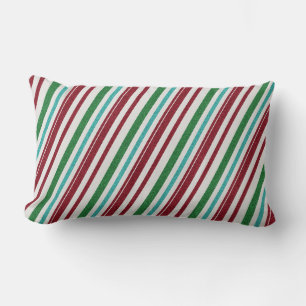 Candy Stripes Glitzer Lendenkissen