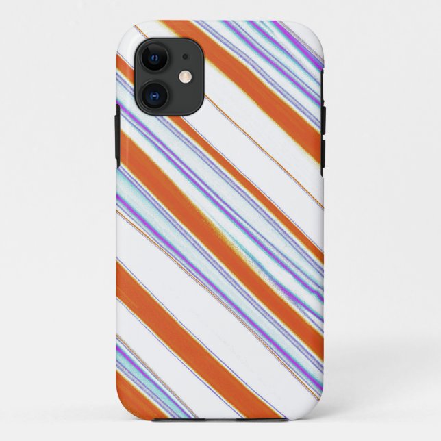 Candy Stripes Seamless Grafik Case-Mate iPhone Hülle (Rückseite)