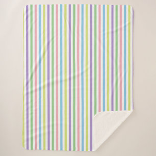 Candy Stripes Sherpadecke