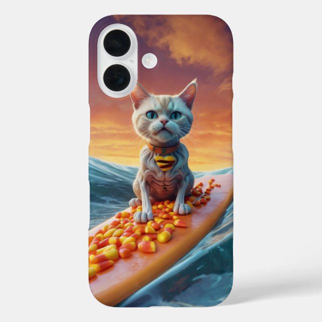 Candy Surf iPhone 16 Hülle (Rückseite)