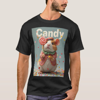 Candy – Süßer Clown-Meerschweinchen-Halloween-Shir T-Shirt
