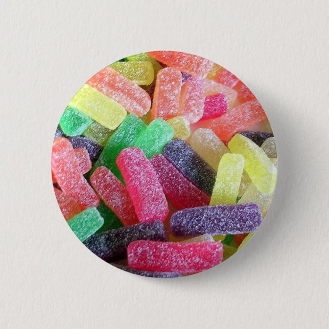 Candy Sweet Colorful Button (Vorderseite)