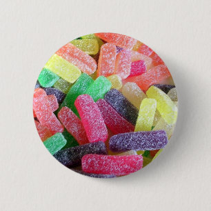 Candy Sweet Colorful Button