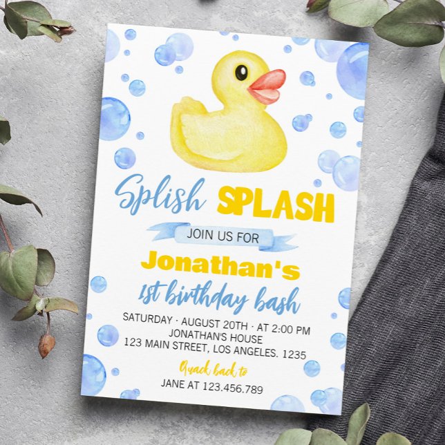 Candy Sweet Un 1er anniversaire Invitation (Créateur téléchargé)