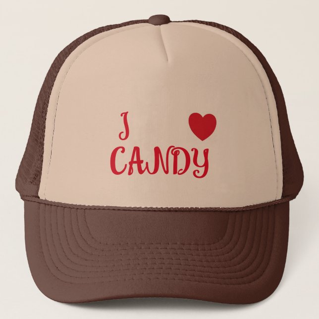 "Candy" / Trucker Hat Truckerkappe (Vorderseite)
