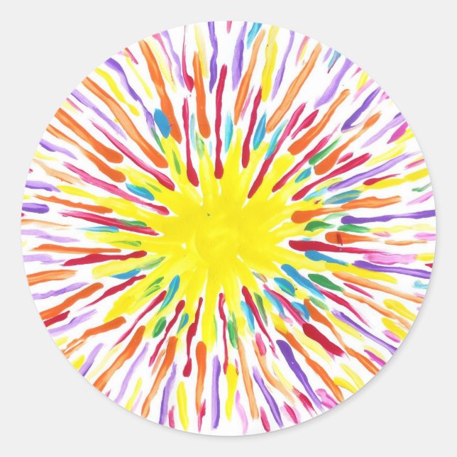 Candy Waters Autisme Artiste Stickers (Devant)