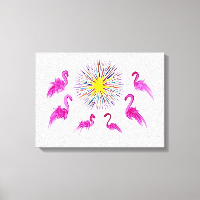 Candy Waters Autisst Artist Leinwanddruck (Vorderseite)