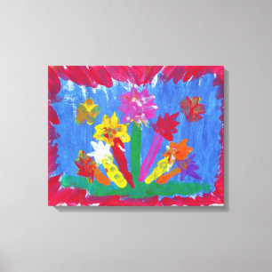 Candy Waters Autisst Artist Leinwanddruck