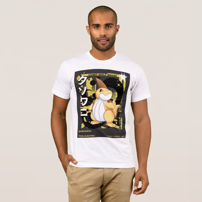 Candy Wolf Smash | Banzacroc T-Shirt (Vorne ganz)