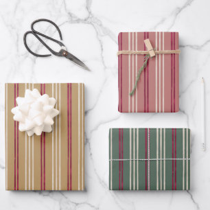 Candycane, Weihnachtswrapping Paper im hawaiianisc Geschenkpapier Set