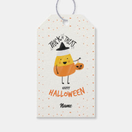 Candycorn Halloween Tags Geschenkanhänger