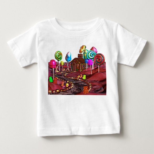 Candyland Baby T-shirt (Vorderseite)
