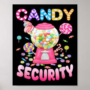 Candyland Costume Kindermädchen Erwachsene Poster