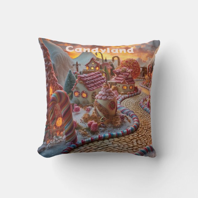 Candyland Fantasy Kissen (Vorderseite)