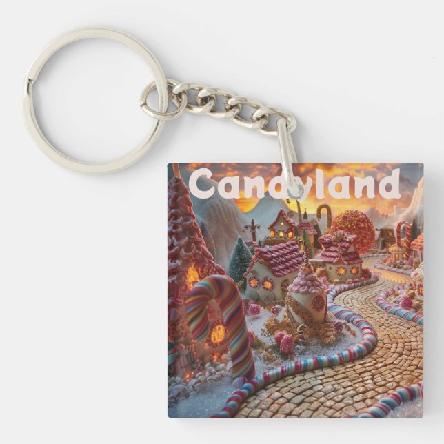 Candyland Fantasy Schlüsselanhänger (Vorderseite)