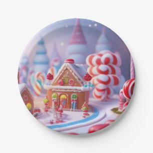 Candyland/Fantasy Town/Candy/Paper Plate Pappteller