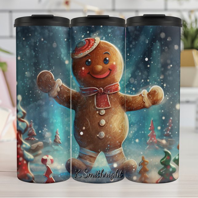 Candyland Gingerbread Delight Thermosbecher (Von Creator hochgeladen)