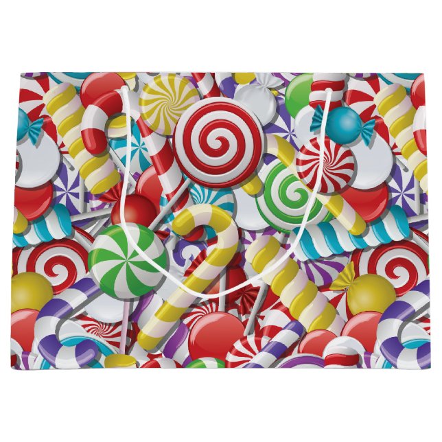 Candyland Große Geschenktüte (Vorderseite)