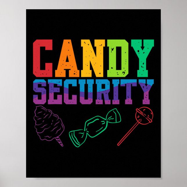 Candyland Halloween Costume Kinder die Poster (Vorne)