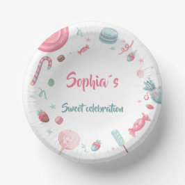 Candyland-Party-Dekoration Pappteller