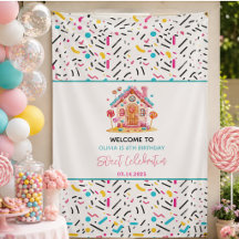 Candyland Sweet Celebration Kindergeburtstag Party
