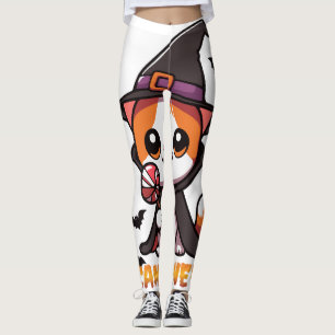 candyween - cat Hexenhalloween Leggings
