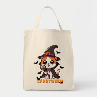 candyween - cat Hexenhalloween Tragetasche