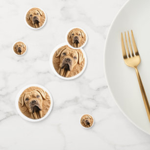 Cane Corso 3D Inspiriert Konfetti