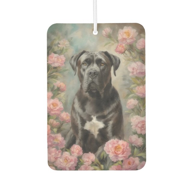 Cane Corso Autolufterfrischer (Vorderseite)