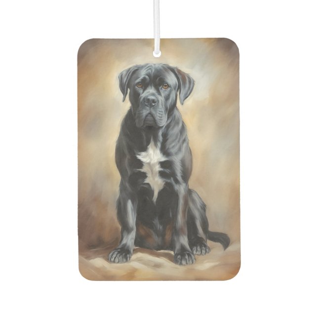 Cane Corso Autolufterfrischer (Vorderseite)