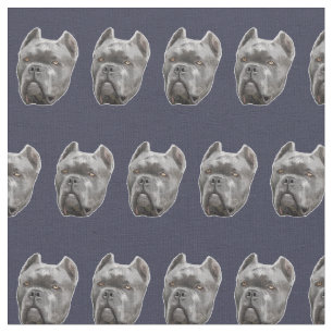 Cane Corso chien tissu personnalisé