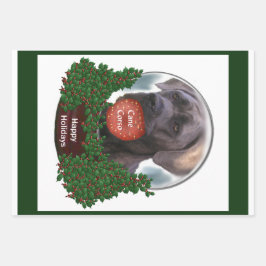 Cane Corso Christmas Geschenkpapier Set