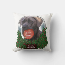 Cane Corso Christmas Kissen