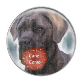Cane Corso Christmas Schneidebrett