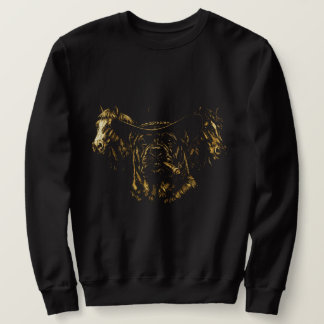 Cane Corso Cowboy Western Hund Grafik Sweatshirt