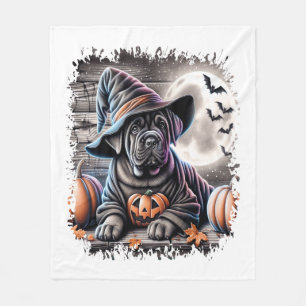 Cane Corso Dog Halloween Fleecedecke
