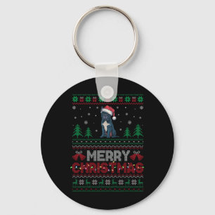 Cane Corso Dog Lovers Weihnachtsmannmütze Weihnach Schlüsselanhänger